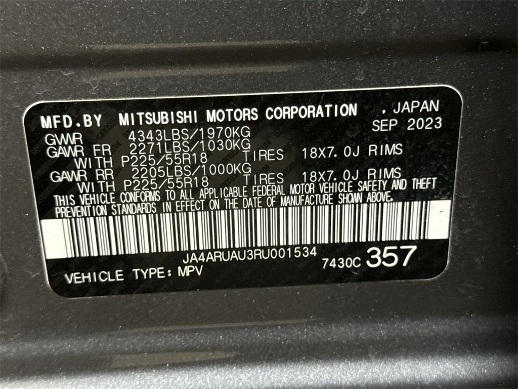 2024 Mitsubishi Outlander Sport 2.0 ES