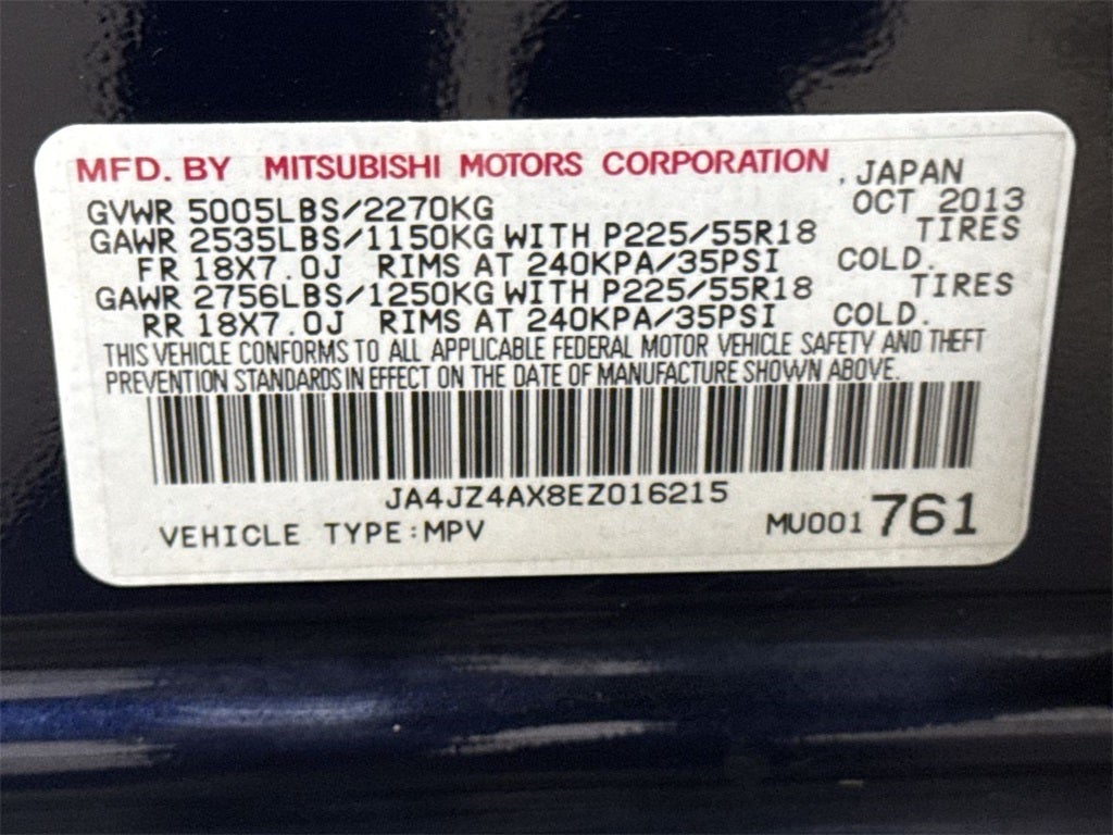 2014 Mitsubishi Outlander GT