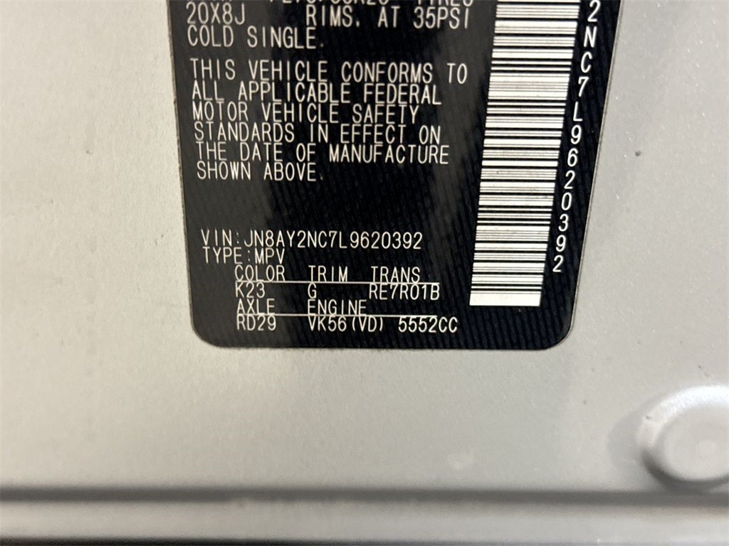 2020 Nissan Armada SL