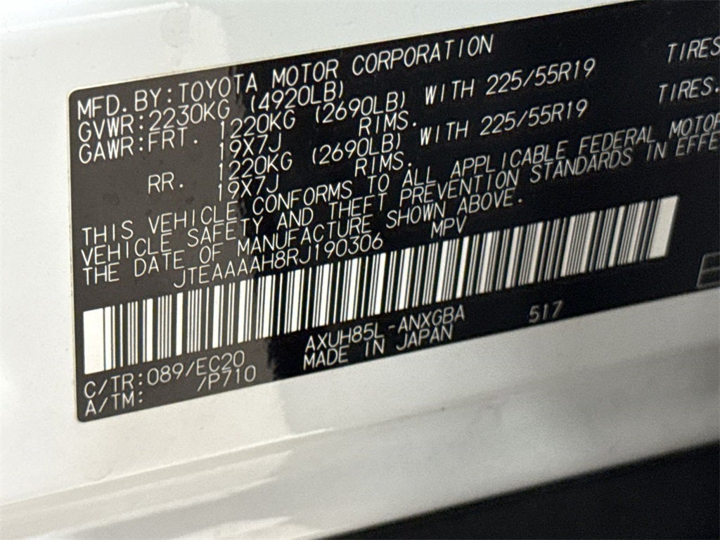 2024 Toyota Venza XLE