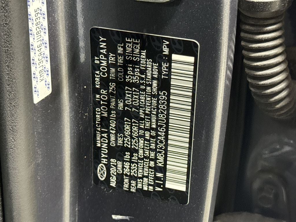 2018 Hyundai Tucson SEL Plus