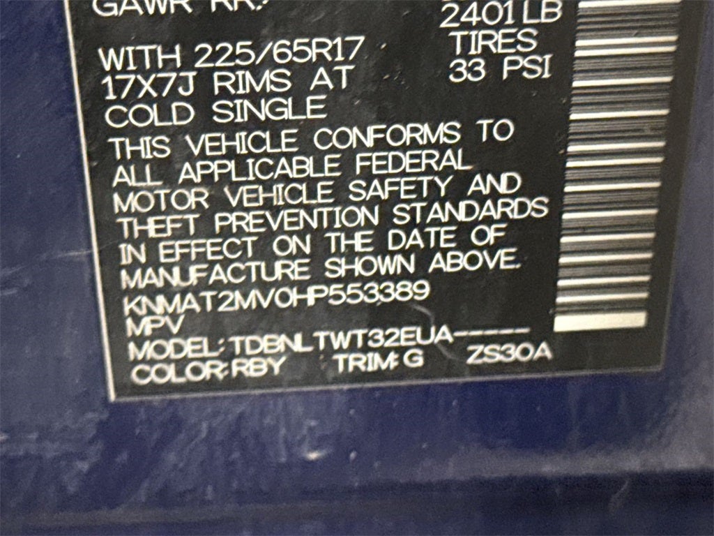 2017 Nissan Rogue SV