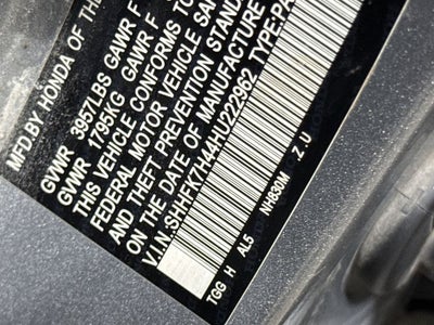 2017 Honda Civic Sport