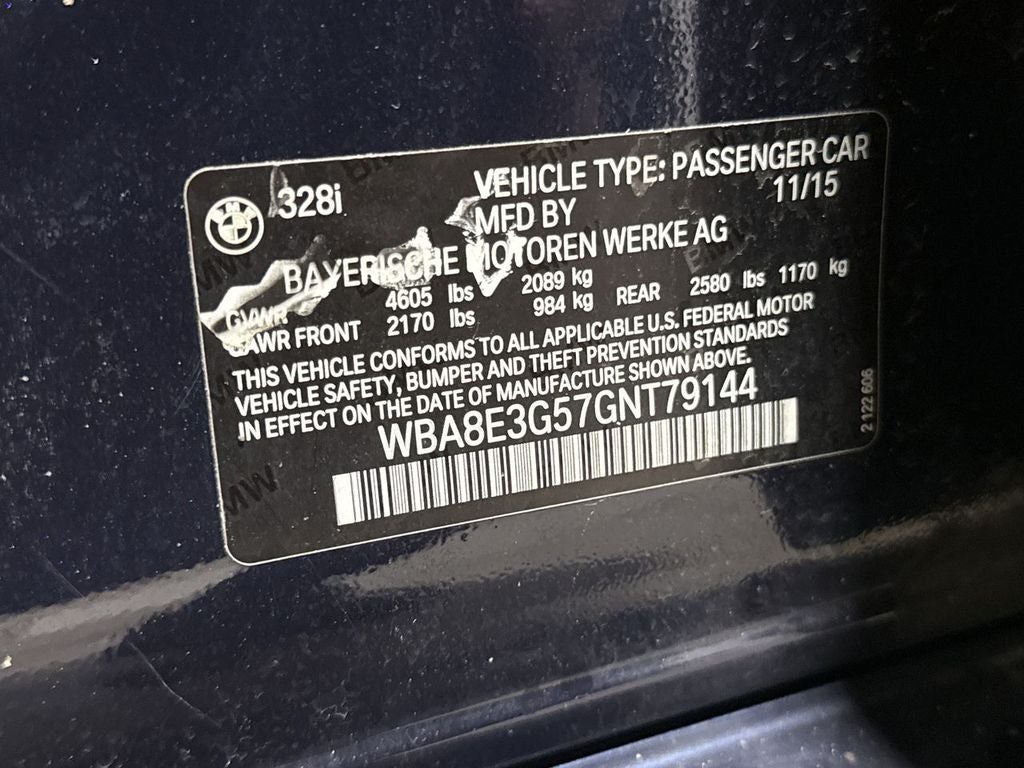 2016 BMW 3 Series 328i xDrive