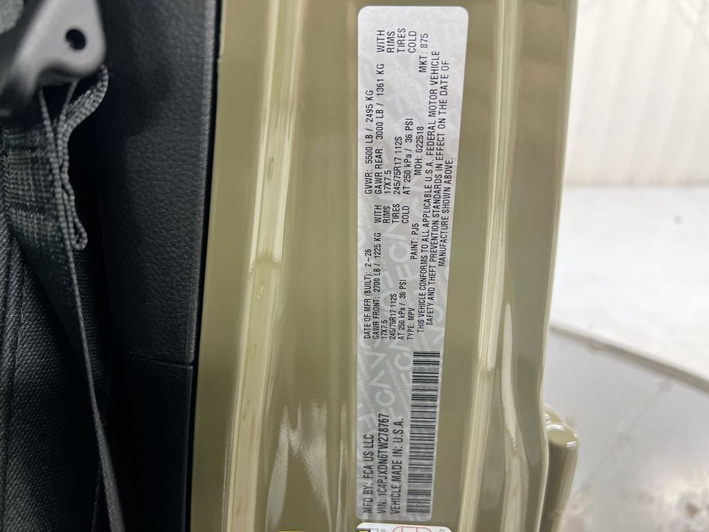 2026 Jeep Wrangler Sport S