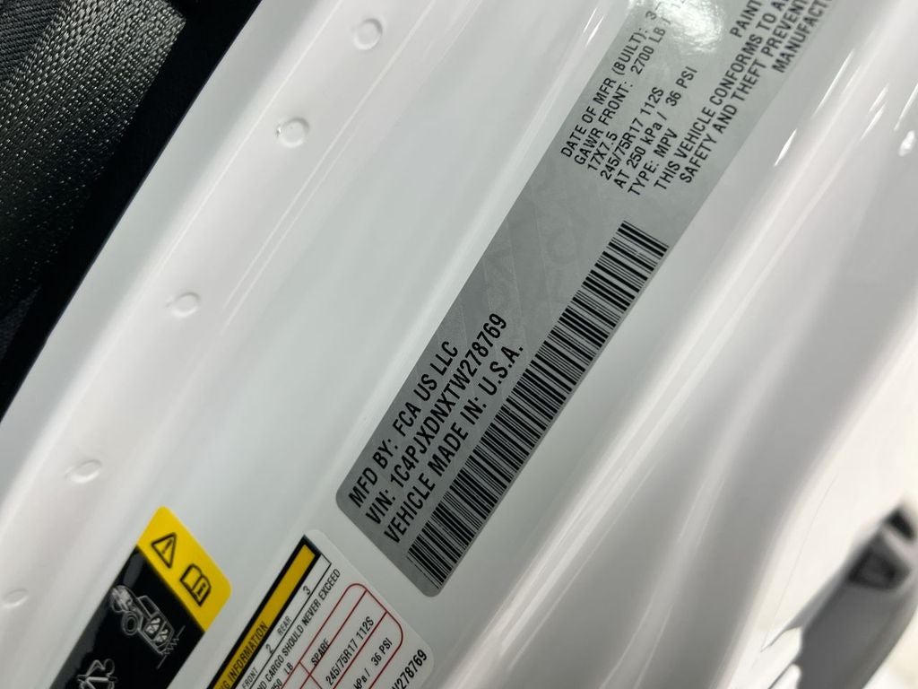 2026 Jeep Wrangler Sport S