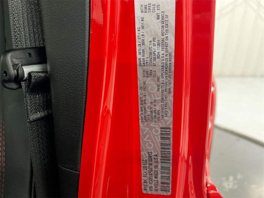 2026 Jeep Wrangler Rubicon