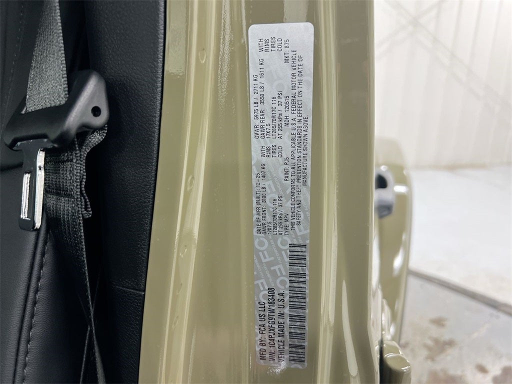 2026 Jeep Wrangler Rubicon