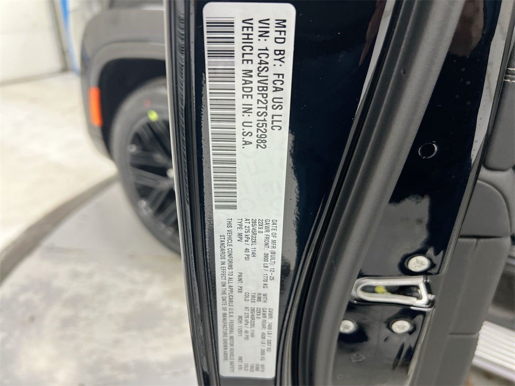 2026 Jeep Grand Wagoneer Limited Reserve