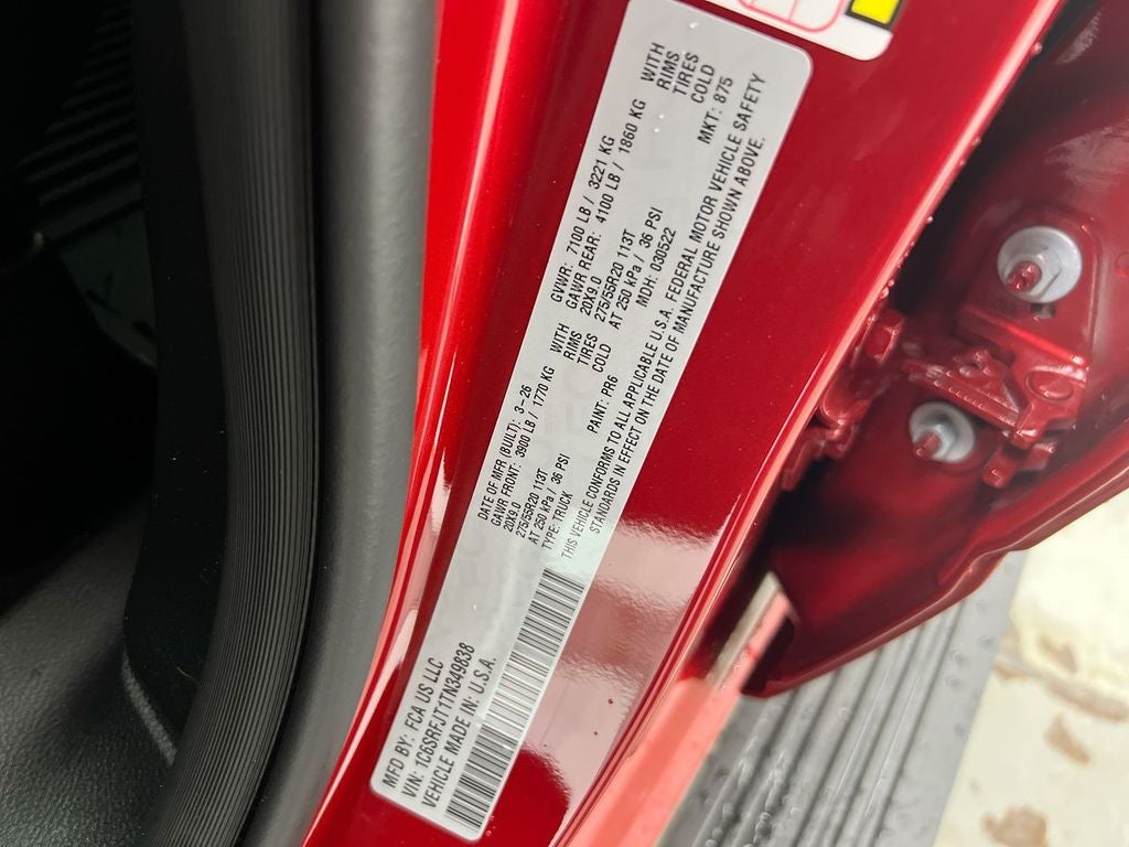 2026 RAM 1500 Laramie