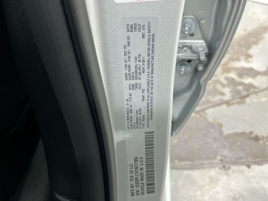 2026 RAM 1500 Laramie