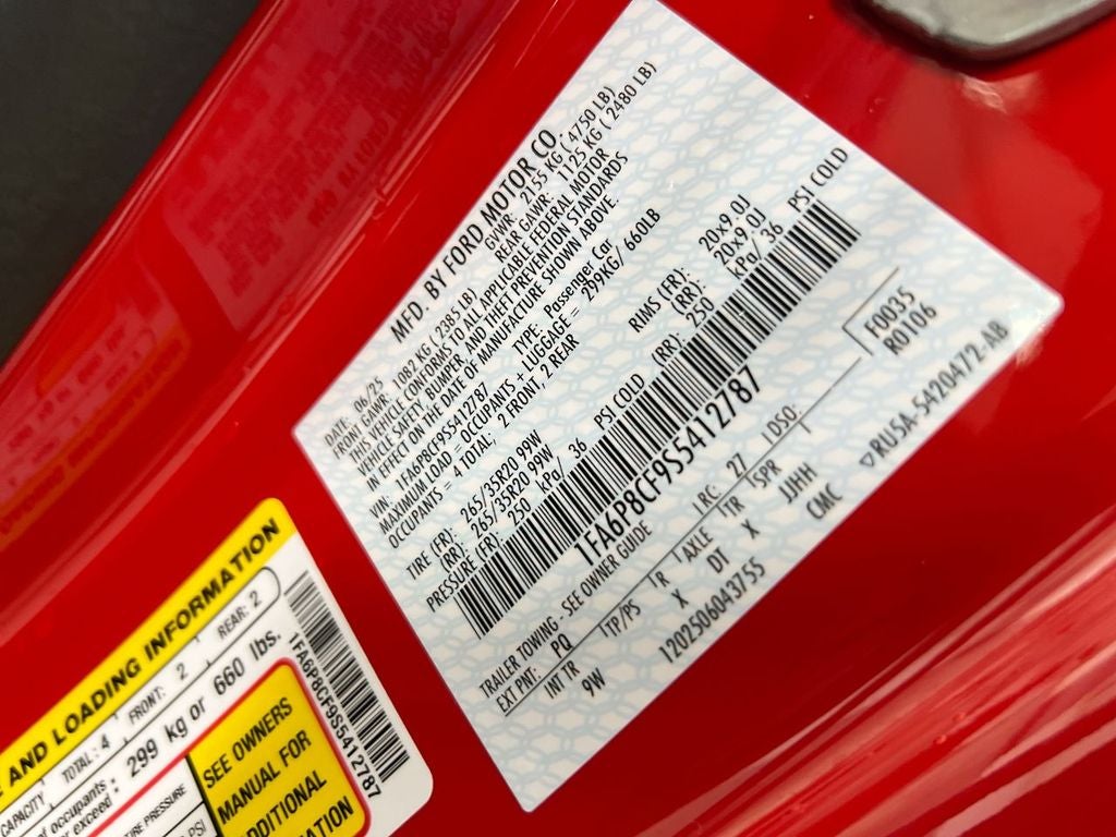 2025 Ford Mustang GT Premium