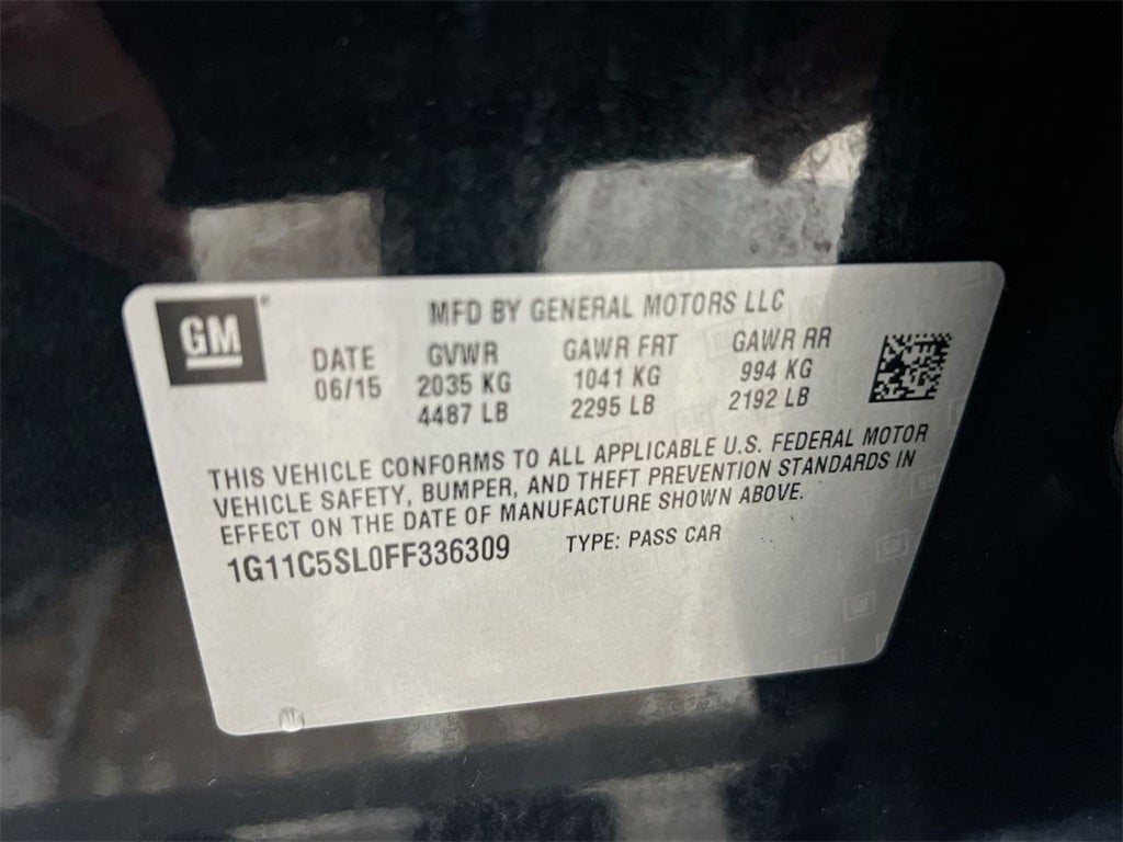 2015 Chevrolet Malibu LT