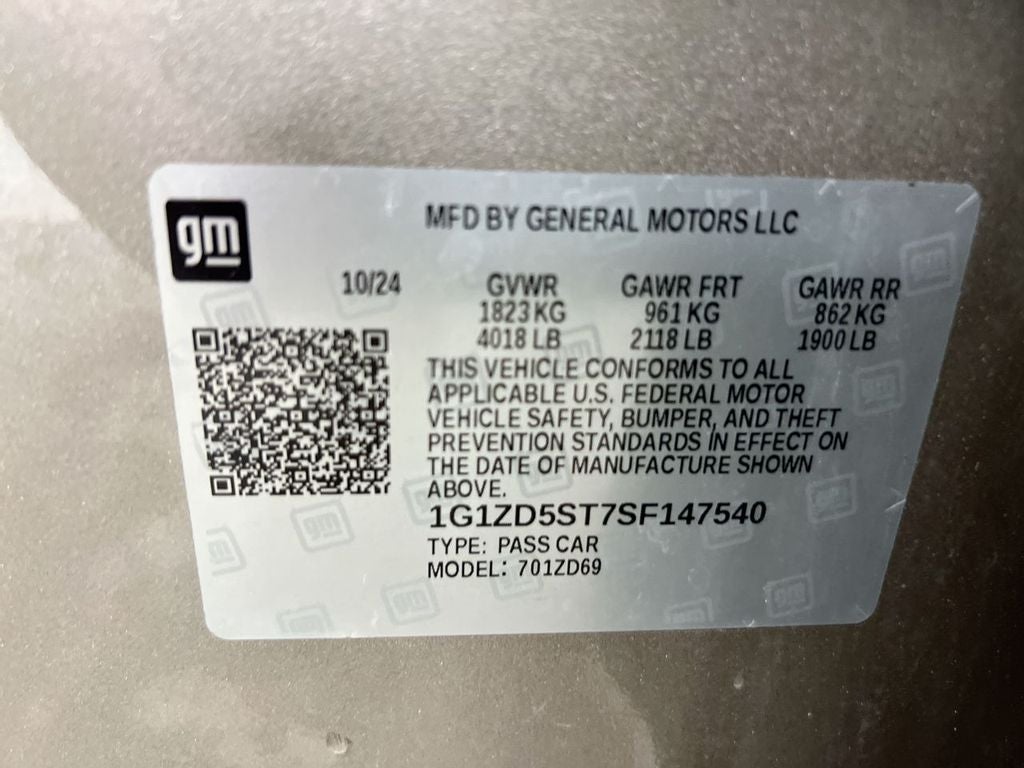 2025 Chevrolet Malibu LT