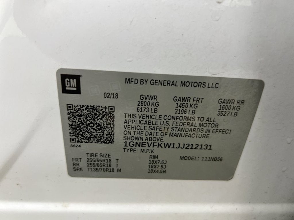 2018 Chevrolet Traverse LS