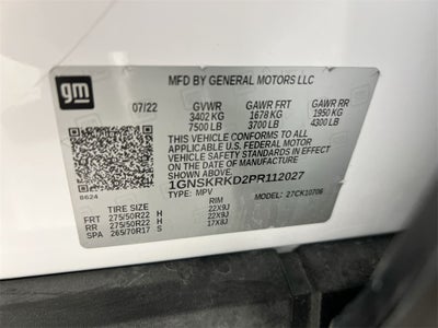 2023 Chevrolet Tahoe RST