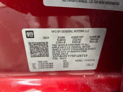 2025 GMC Sierra 2500HD AT4X