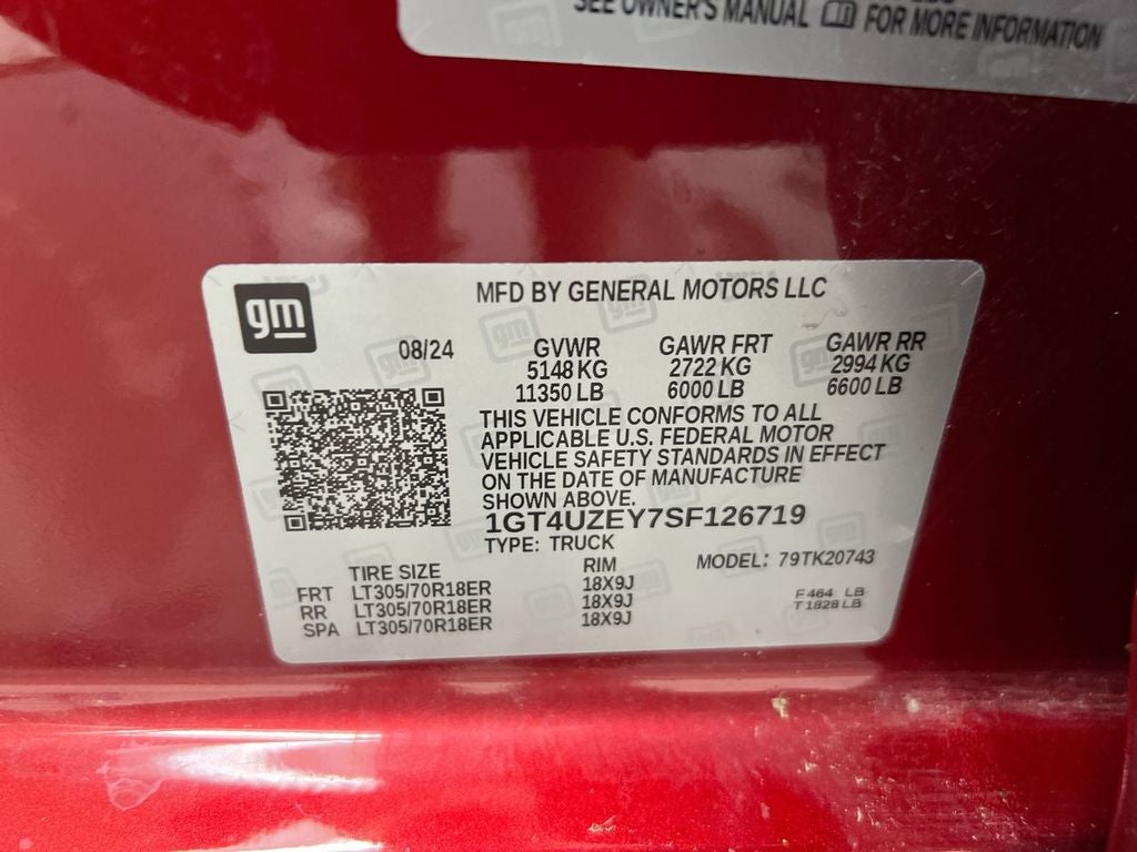 2025 GMC Sierra 2500HD AT4X