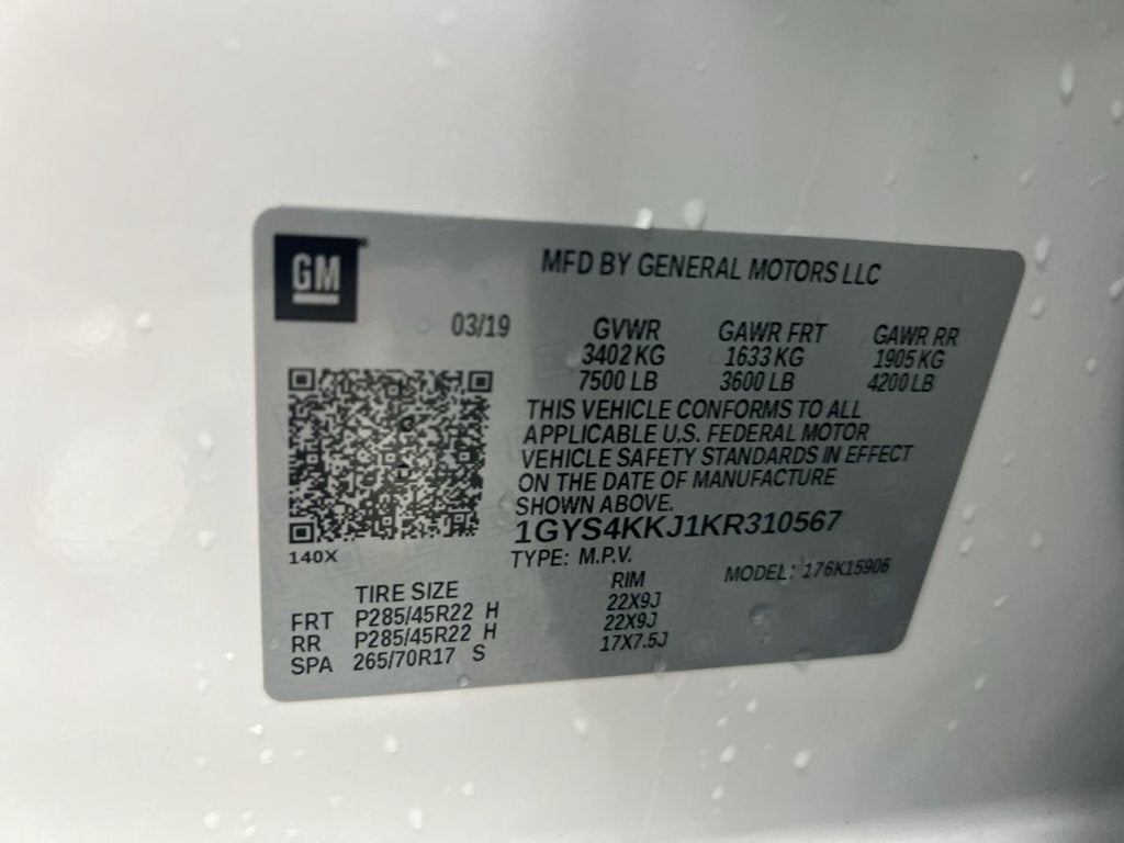 2019 Cadillac Escalade ESV Platinum Edition