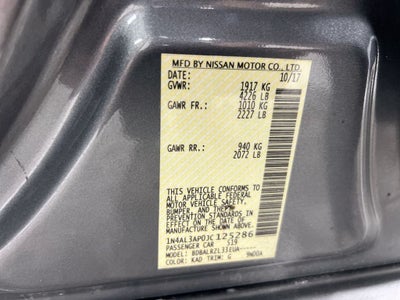 2018 Nissan Altima 2.5 SL