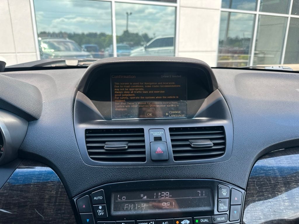 2011 Acura MDX Technology