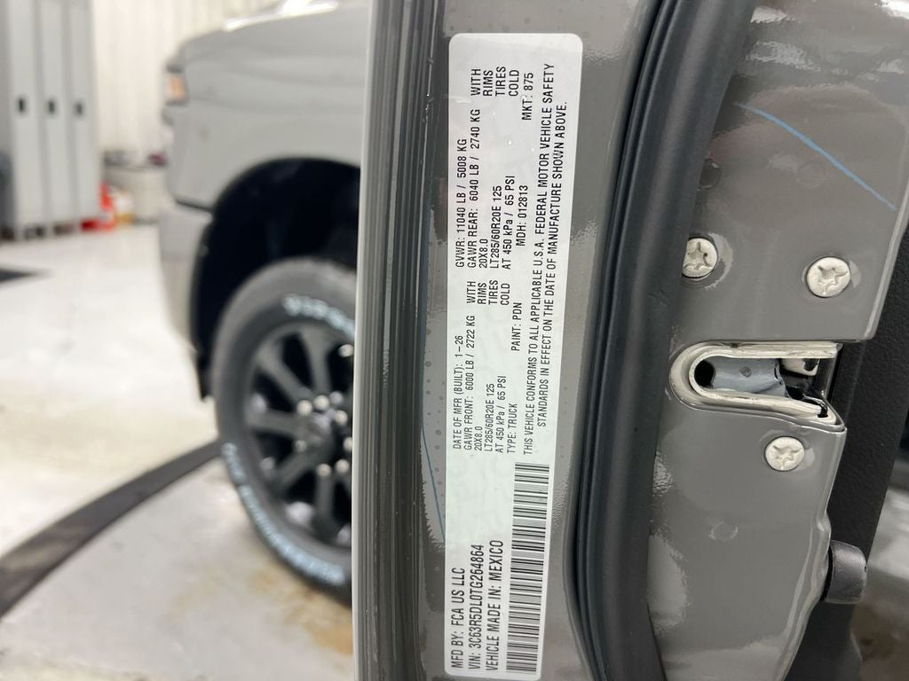 2026 RAM 2500 Big Horn