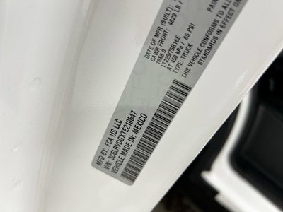 2026 RAM ProMaster 2500 High Roof