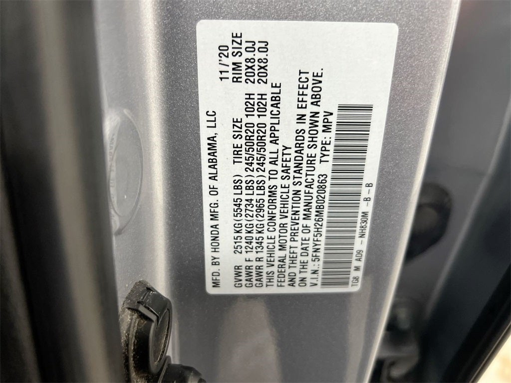 2021 Honda Pilot Special Edition