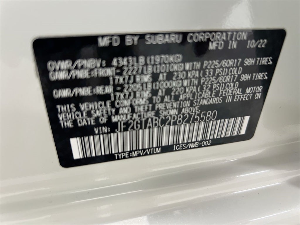 2023 Subaru Crosstrek Base