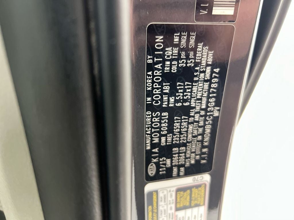 2016 Kia Sedona LX