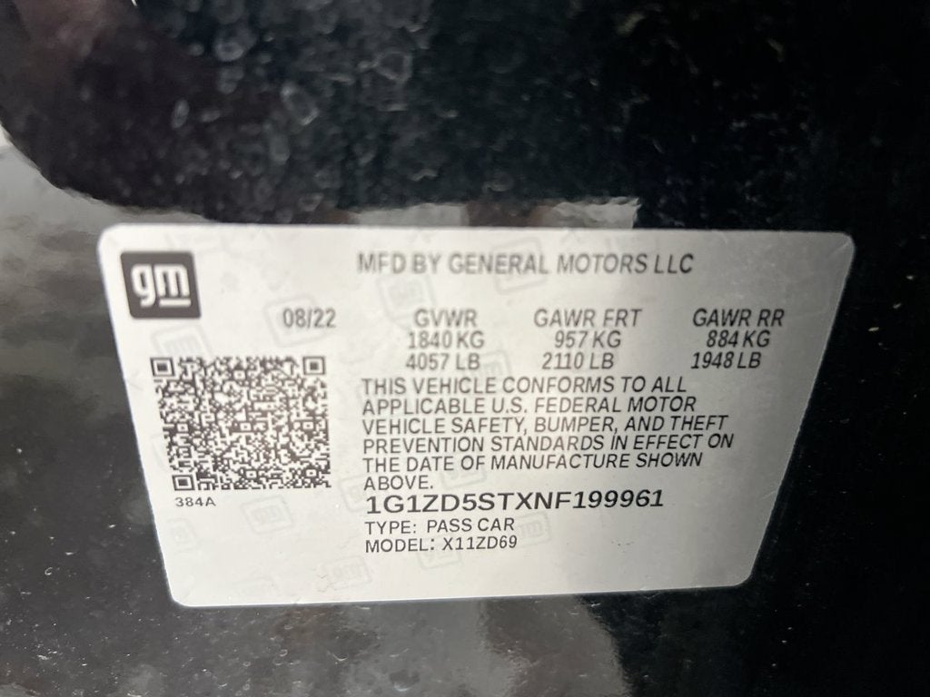 2022 Chevrolet Malibu LT