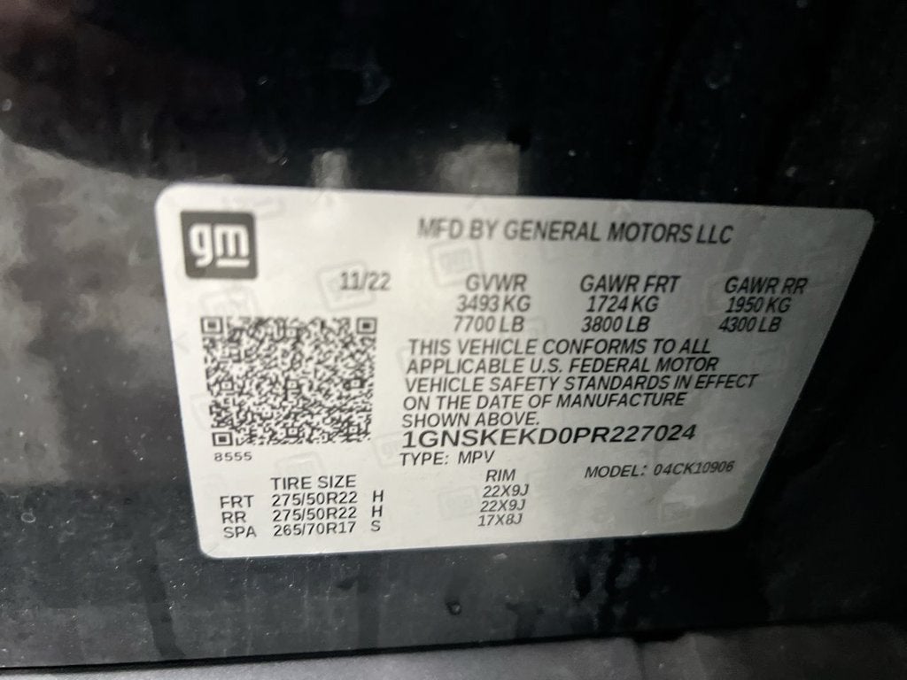 2023 Chevrolet Suburban RST