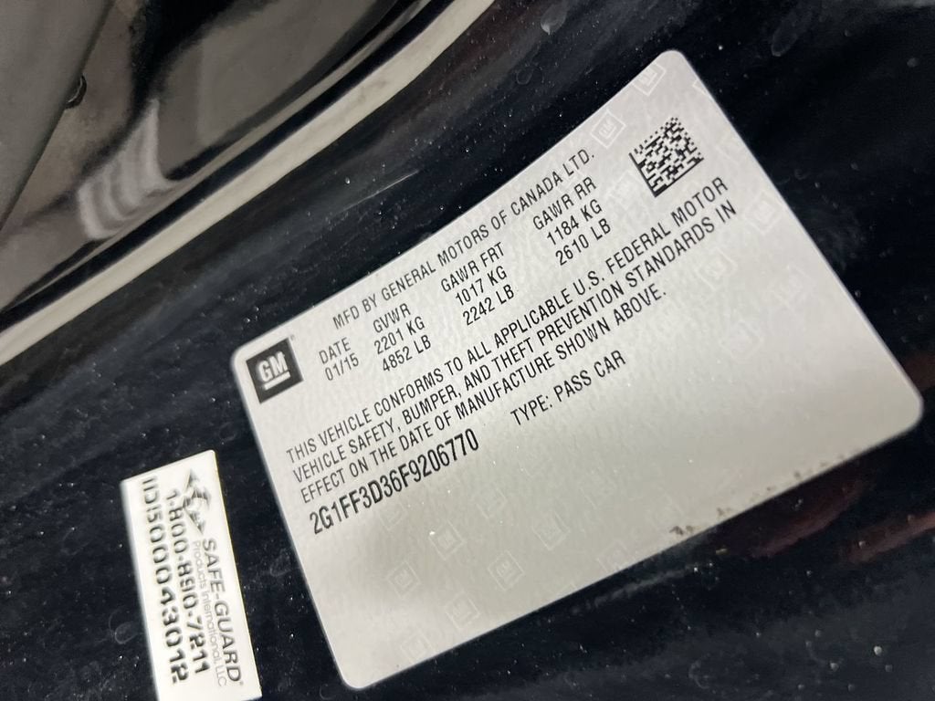 2015 Chevrolet Camaro LT