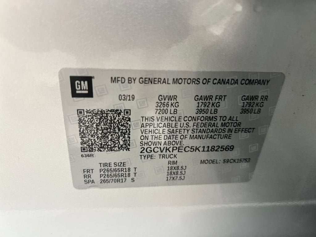 2019 Chevrolet Silverado LD LT
