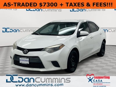 2016 Toyota Corolla L