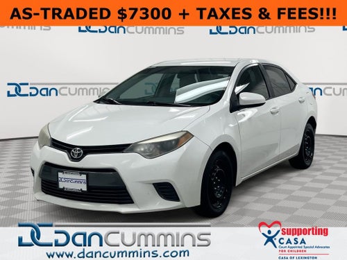 2016 Toyota Corolla L