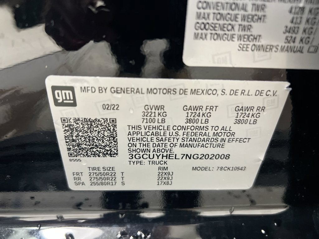 2022 Chevrolet Silverado 1500 LTD High Country