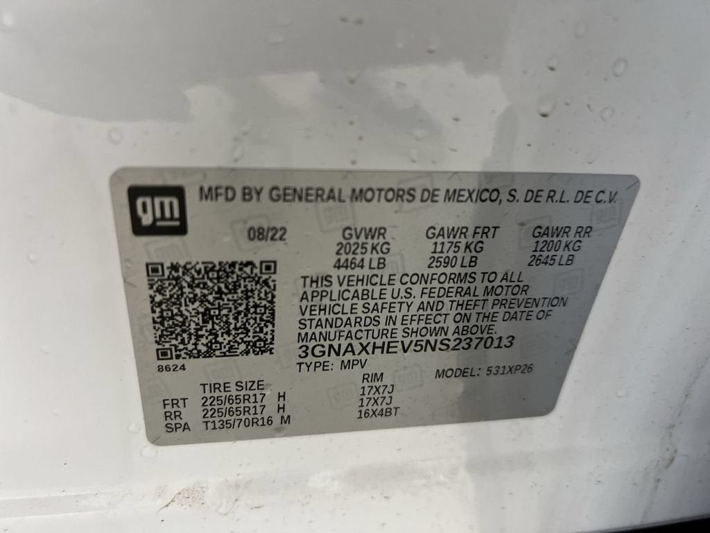 2022 Chevrolet Equinox LS