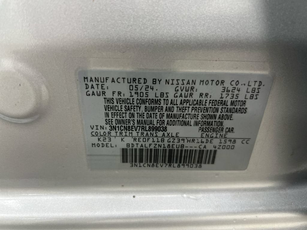 2024 Nissan Versa SV