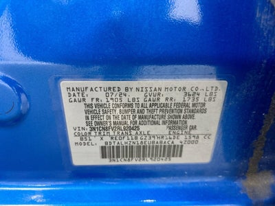 2024 Nissan Versa SR