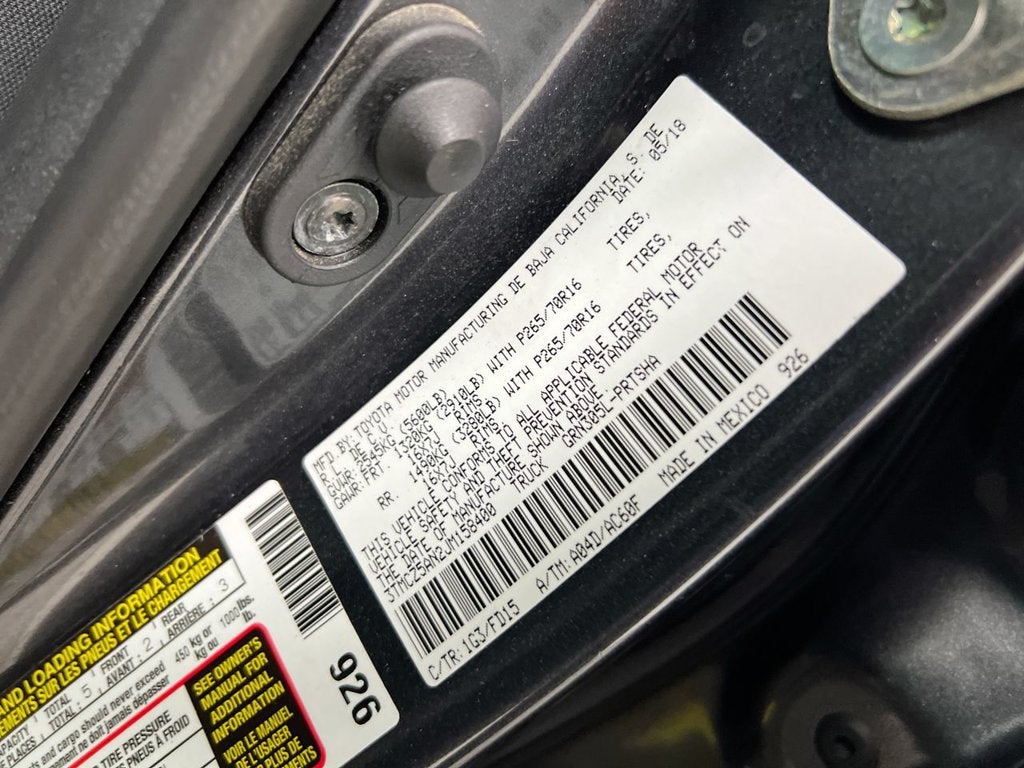 2018 Toyota Tacoma SR