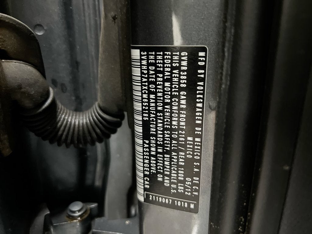 2012 Volkswagen Beetle 2.5L PZEV