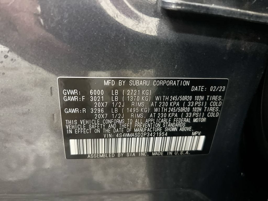 2023 Subaru Ascent Limited