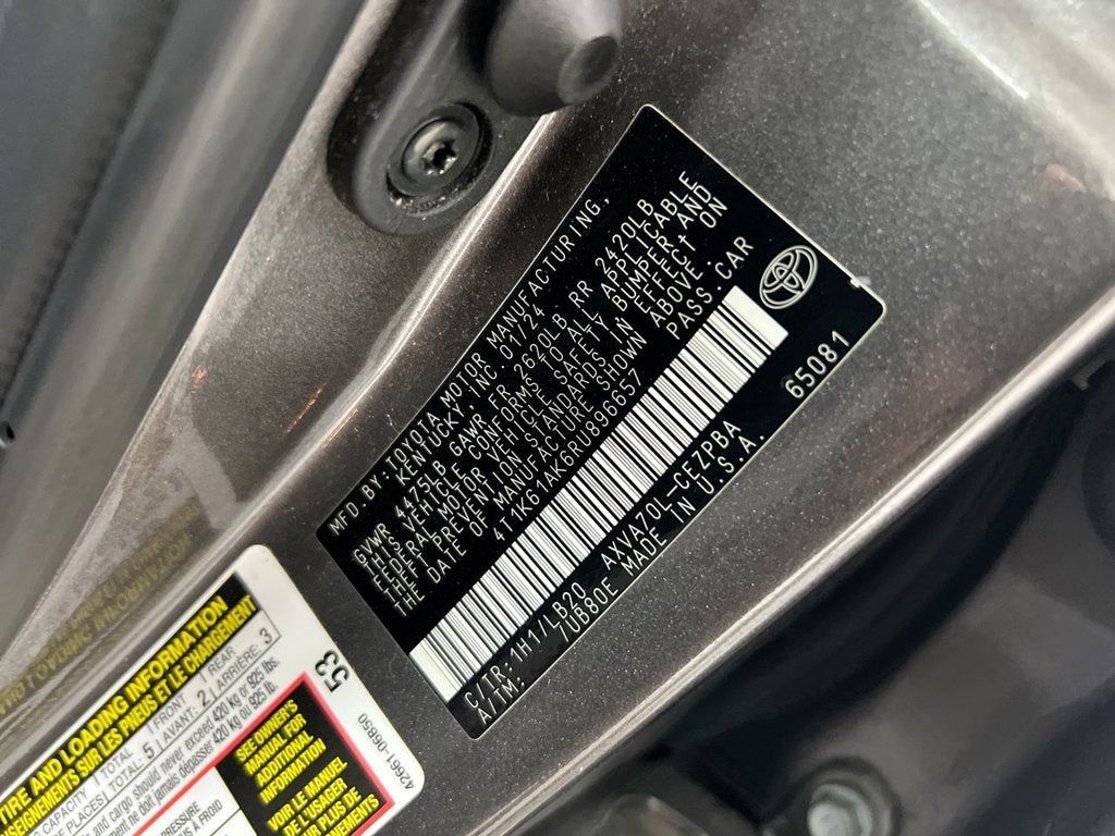 2024 Toyota Camry XSE