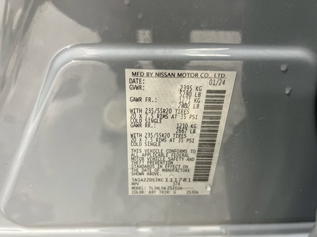 2024 Nissan Murano Platinum