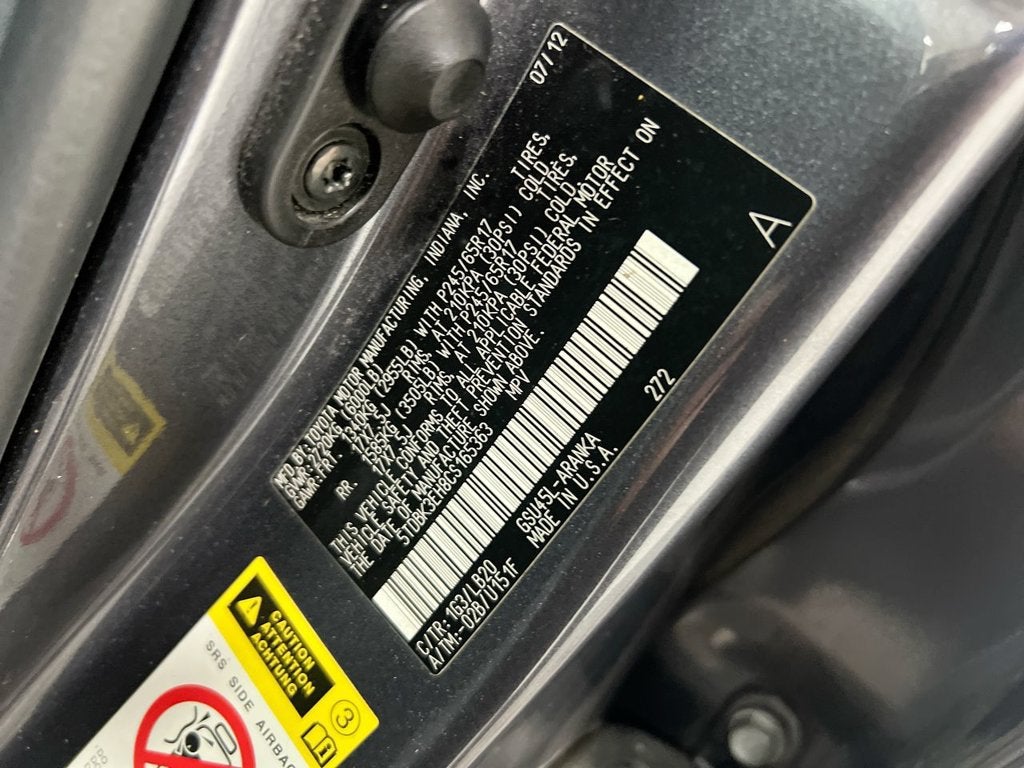 2012 Toyota Highlander Base