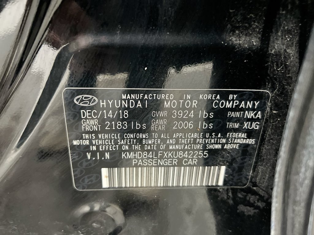 2019 Hyundai Elantra SEL