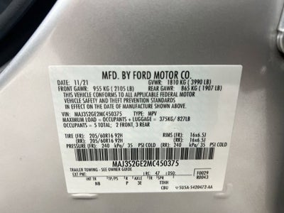 2021 Ford EcoSport SE