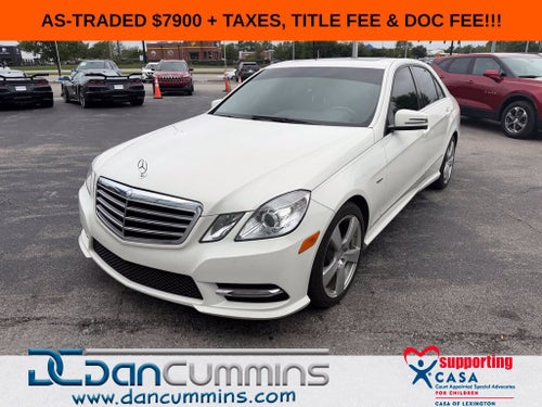 2012 Mercedes-Benz E-Class E 350 Luxury