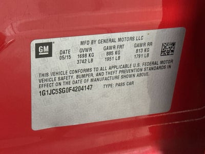 2015 Chevrolet Sonic LT